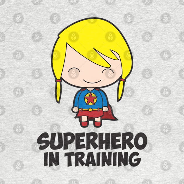 Girl Superhero in Training by Markaneu